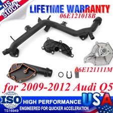 New Cooling System Pump Thermostat Pipe For Audi A4 Quattro A5 Quattro Q5 3.2 V6