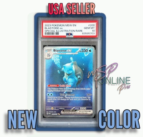 NEW Sapphire Blue PSA Bumper Guard Skin - Graded Card Slabs Protector ...