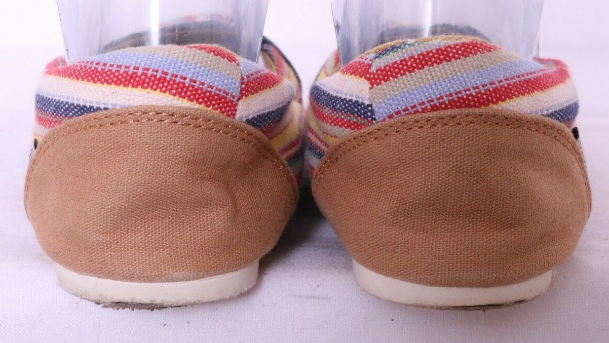 Scarpe ballerine Keen 010314 Cortona Vegan multicolore a righe donna 8