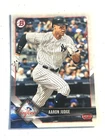 2018 BOWMAN BASBALL CARD #24 AARON JUDGE Rookie RC NEW YORK YANKEES