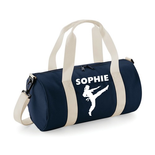 Bolso de Karate Personalizado para Niñas Gimnasio Niñas Artes Marciales Mixtas Deporte Bolso Escolar Regalo - Imagen 4 de 5