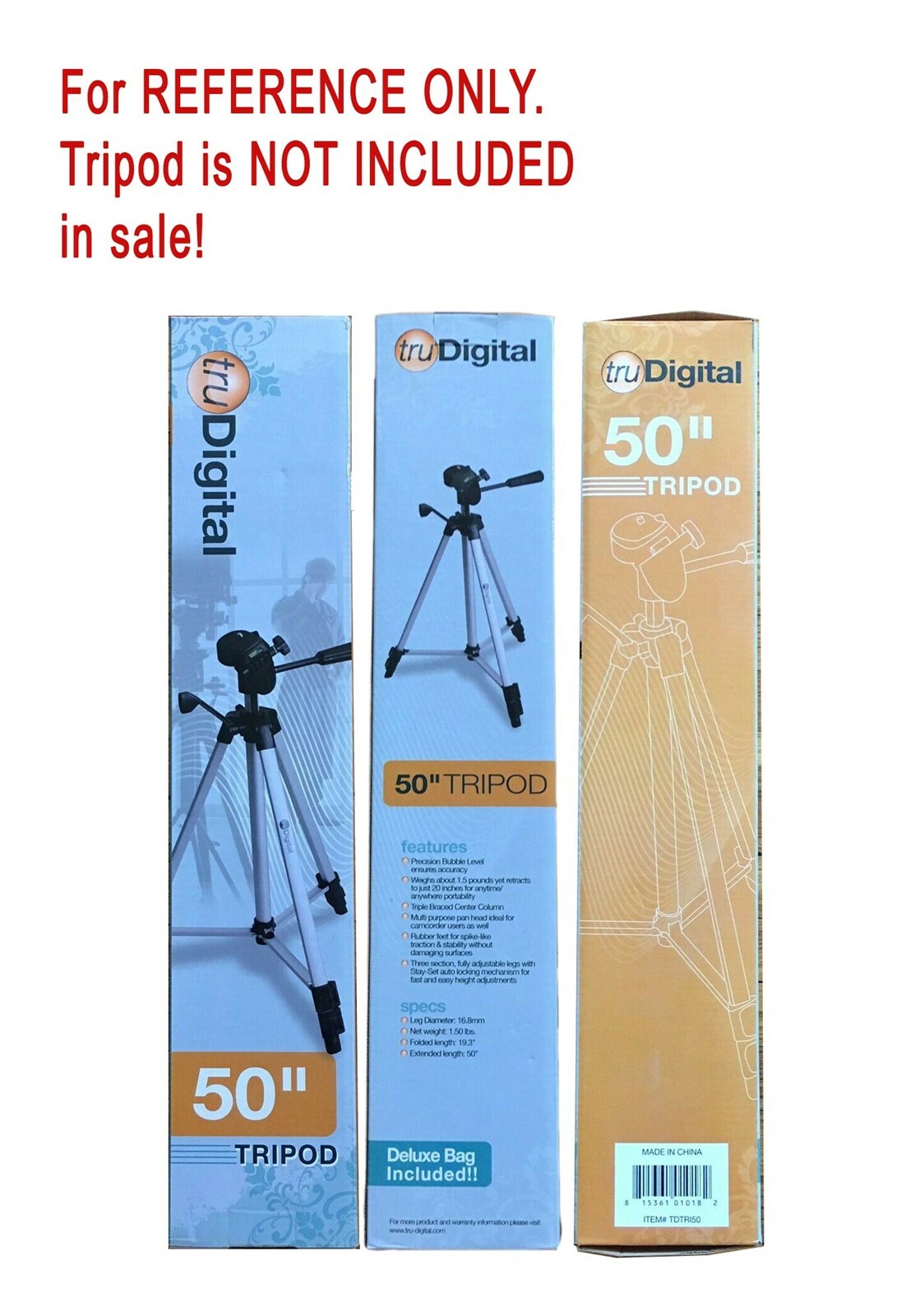 tru-Digital Quick Release Plate for truDigital 50" Tripod model TDTRI50