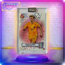 2024 Topps Pristine Road to EURO Pink/Refractor/Frenkie DE JONG 5/15 Netherlands