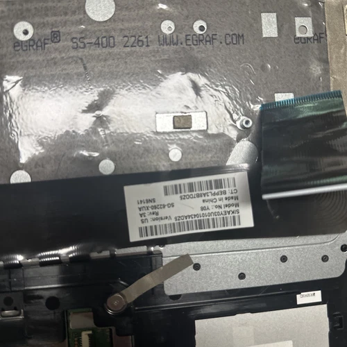 HP Stream SlateBook 14-Z 002na 14-Z050-Keyboard  Touchpad Assembly GNH33Y08TP003 - Picture 9 of 12