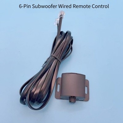 1pc Car Subwoofer Remote Volume Controller High-Power Amp Bass Level Adjuster