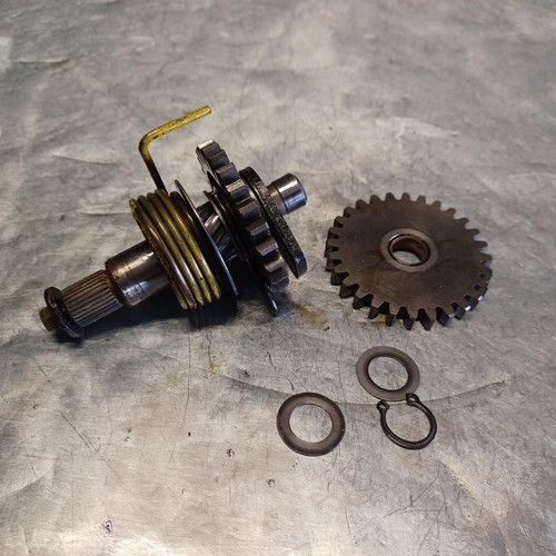 2003 Yamaha Yz85 Kickstart Kick Start Shaft W Idler Gear 5pa-15660-00-00