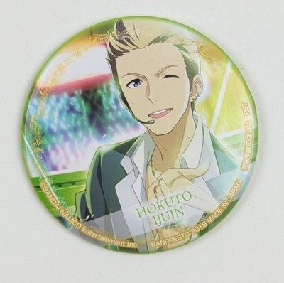 The Idolmaster SideM Hokuto Ijuin Can Badge Pin Banpresto
