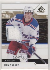 2018-19 Upper Deck SP Game Used Gold Jersey Jimmy Vesey #64 a3q