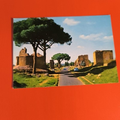 Rome Via Appia Ancient - OLD COLOR POSTCARD