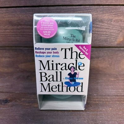 #ad NEW The Miracle Ball Method Kit By Elaine Petrone Relieve Pain Reduce Stress $26.78
