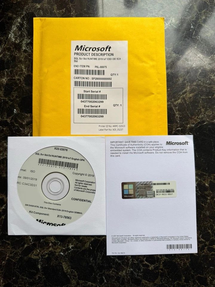 Microsoft SQL Server 2019 Standard Unlimited Core Unlimited CALs | New & Sealed - Image 4 of 4