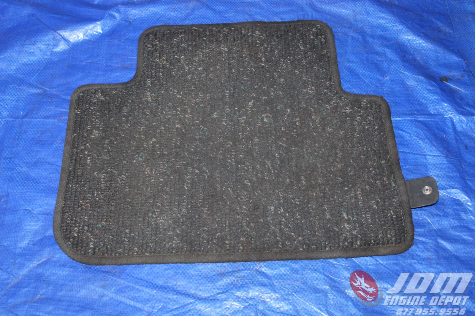 94 01 HONDA INTEGRA DC2 TYPE-R RHD OEM REAR SINGLE GREY FLOOR MAT #2 JDM B18C