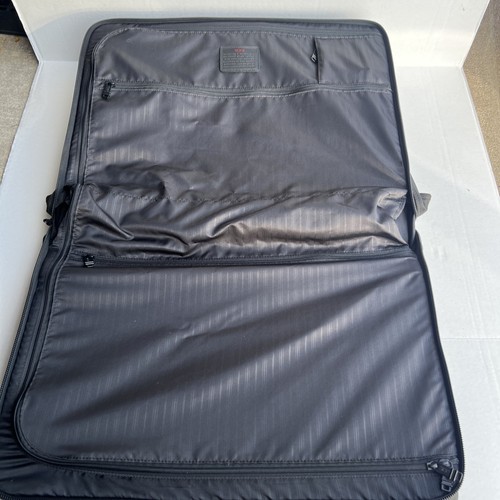 TUMI Black Nylon Alpha Garment 2-Wheeled Carry On Roller Bag Executive Traveler - Picture 12 of 21