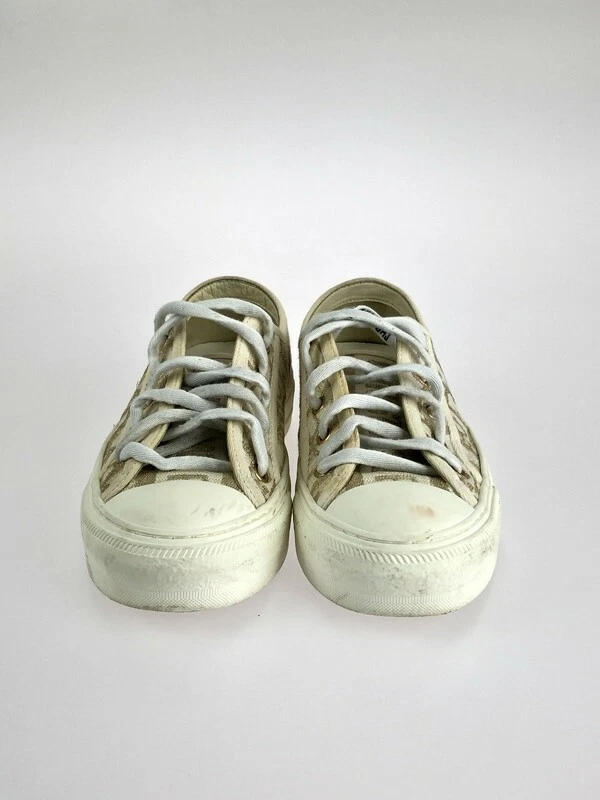 Baskets à lacets femme Christian Dior WALK N DIOR 183 240328 mo 14 étiquette