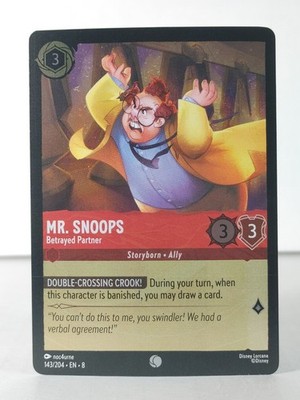 Mr. Snoops - Betrayed Partner - Reign of Jafar - 143/204 - Foil - Z
