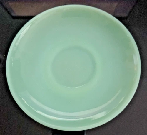 Fire King Jadite Jadeite Oven Glass 6 Inch Saucer Vintage