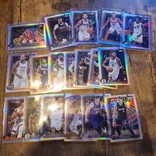 2025-2026 TOPPS CHROME Basketball Lot Of  18 Refractor 25-26