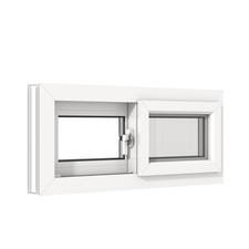 Vinyl Basement Slider Window,32 x 14 Basement...