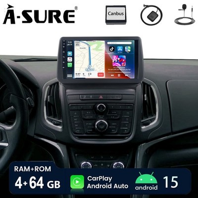 64G Android 15 Carplay Autoradio für Opel Zafira Tourer C 2011-2016 NAVI GPS DSP