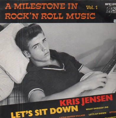 Kris Jensen Lets Sit Down NEAR MINT Bear Family Records Vinyl LP