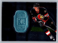 1998-99 SPx Finite #58 Marian Hossa Ottawa Senators SN