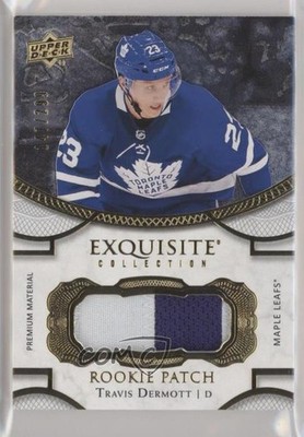 2018 Black Diamond Exquisite Collection Rookies /299 Travis Dermott Patch RC a2v