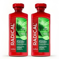 2x Farmona Radical Strengthening Horsetail Hair Rinse 400ml For Hair Growth 17.90 per litre
