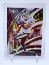 2025 Panini Select Football Garrett Wilson #275 White Shock #'d/799 NY Jets