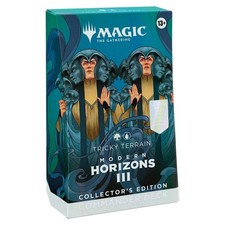 mtg modern horizons 3 commander decks list Horizon Collector Edition [4 Decks] Tricky Terrain: Modern Horizons 3