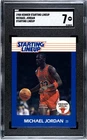 1988 Kenner Starting Lineup Cards - Michael Jordan SGC 7