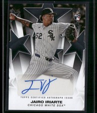 2025 Topps Jairo Iriarte #BSA2-JIR Auto Baseball Stars Autographs (Series Two)
