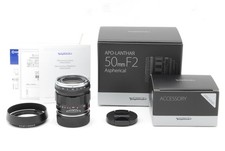  Almost Unused  Voigtlander APO-LANTHAR 50mm f2 Aspherical VM From JAPAN