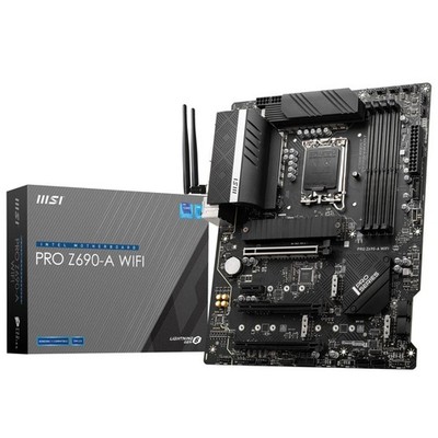MSI PRO Z690-A WIFI Mainboard Intel Sockel 1700 Intel Z690 WIFI DDR5 USB-C 7.1