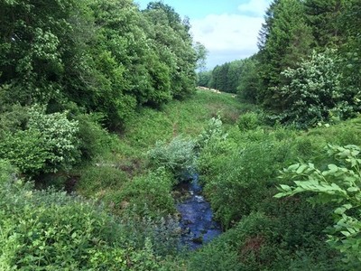 Photo 6x4 Ochram Brook Beili-glas Culverted under the Monmouthshire and B c2017