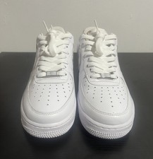 Nike Air Force 1 Low Triple White 315115-111 Size 10 Women Men 8.5
