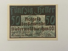 👀AUSTRIA 1920 50 FUNFZIG HELLER BANKNOTE HIGH GRADE UNC SCARCE ANTIQUE 👀