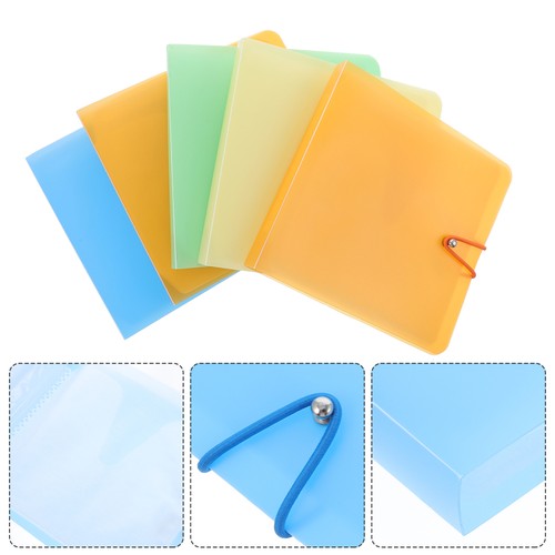 5 Pcs CD-Paket CD-Aufbewahrungshüllen DVD-Organizer Und -Speicher - Afbeelding 3 van 12