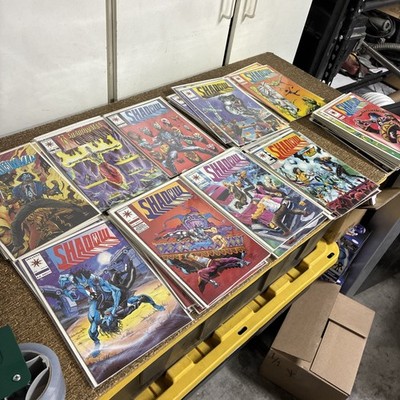 Shadowman Lot Of 63 Valiant Comics 1992-1994