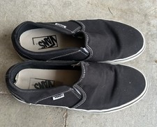 VANS Classic Slip-On Shoes Black/White, Unise...
