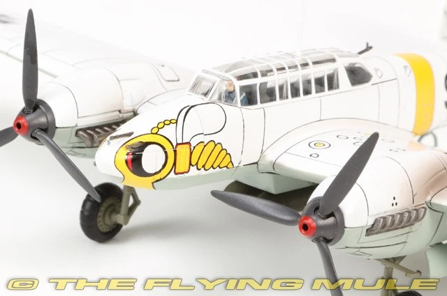 Hobby Master 1:72 Bf 110E Luftwaffe 5./ZG 1 Herbert Kutscha S9+NN - Image 3 of 4