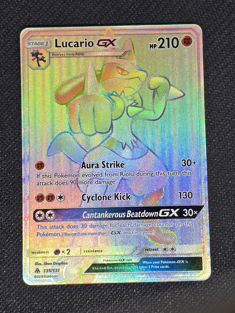 Lucario GX Pokémon TCG Cards for sale | eBay