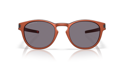 NEW OAKLEY LATCH OO9265-7353 Fire Orange W/ Prizm Grey POLARIZED
