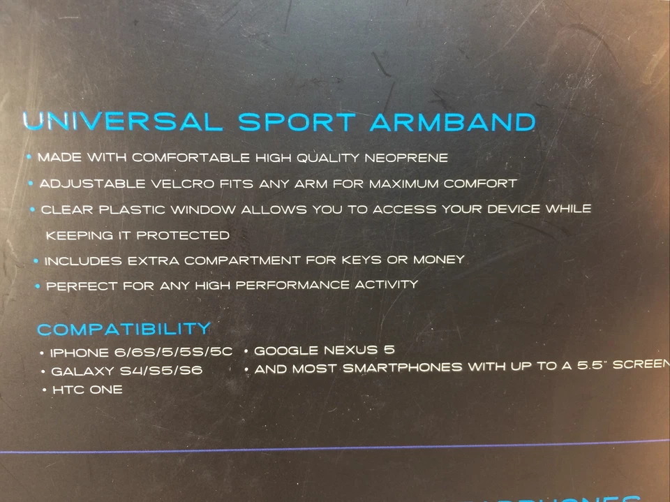 RBX Bluetooth Fitness Kit For Samsung Galaxy S4/S5/S6, iPhone 5/5s/5c/6/6s - Image 3 of 4