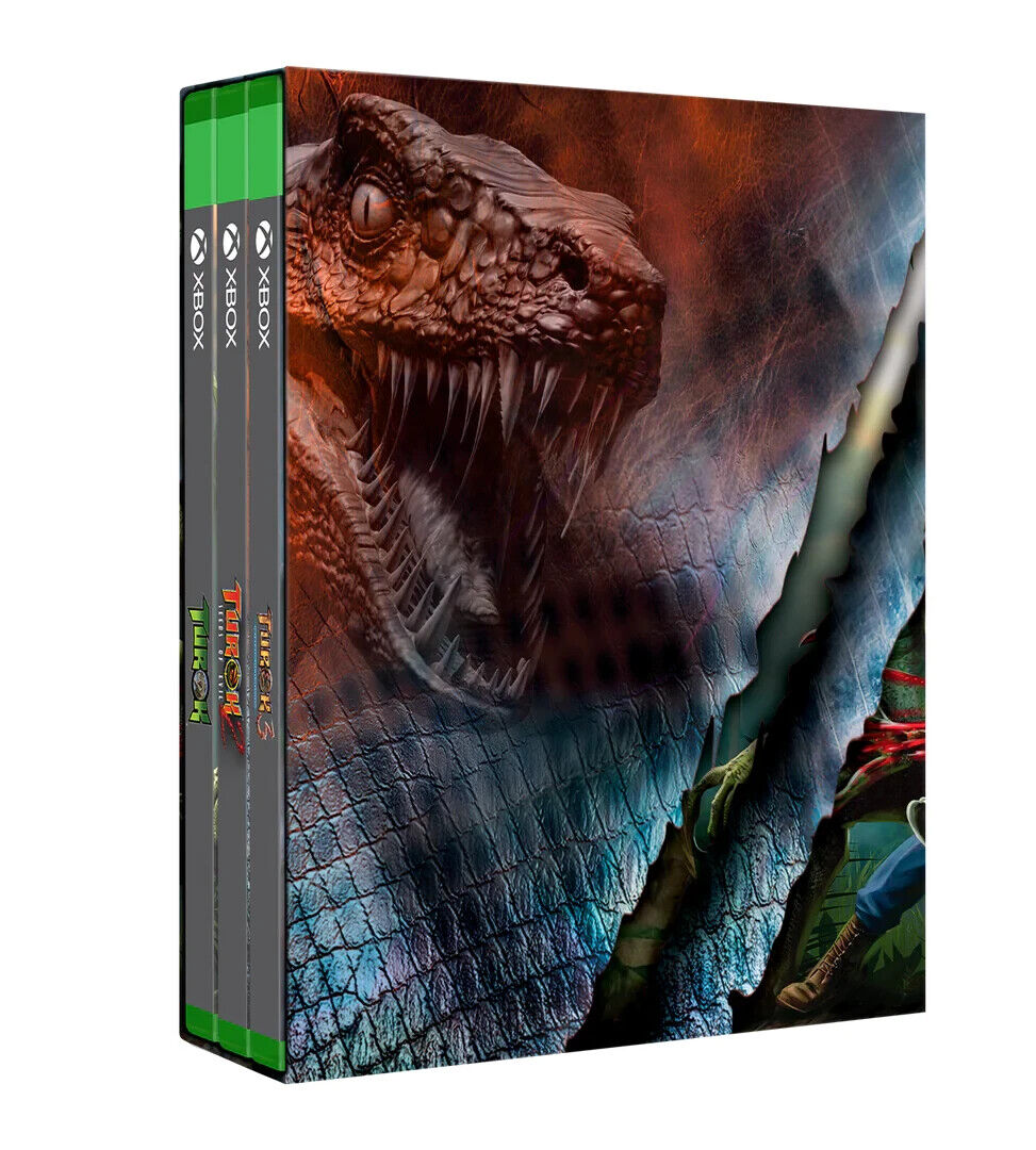 Turok 1•2•3 + スリップケース セット Limited Run Turok 1-3 Triple Pack Collection w