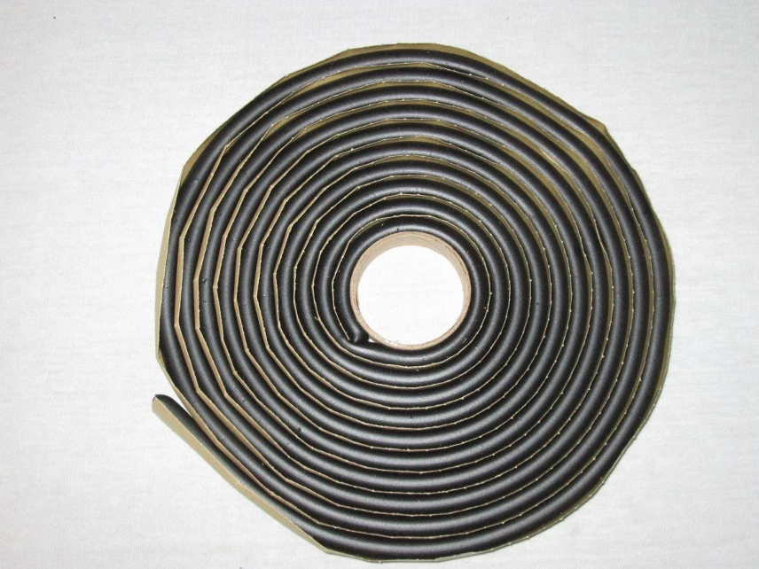 Cinta de butilo para parabrisas tipo OE 3/8"x15' junta de instalación de vidrio de ventana delantera o trasera Foto 2 de 2