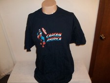 Vtg 2006 MARVEL COMICS CAPTAIN AMERICA T-SHIRT 2XL