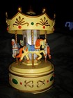 Owl Imports Time And Chime Shop Carousel Music Box Playing Carousel Waltz — photo 2
