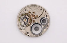 Illinois Grade 304 Pocket Watch Movement 16S 17J Model SN#3084722- Private Label