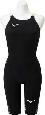 MIZUNO Swimsuit Women GX SONIC NEO SL FINA N2MG2205 Black Neo Lime