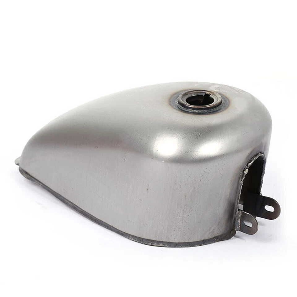 Unpainted 2 Gallon Custom Cafe Racer Gas Fuel Tank for Harley Sportster 95-78 AU - image 4 of 4